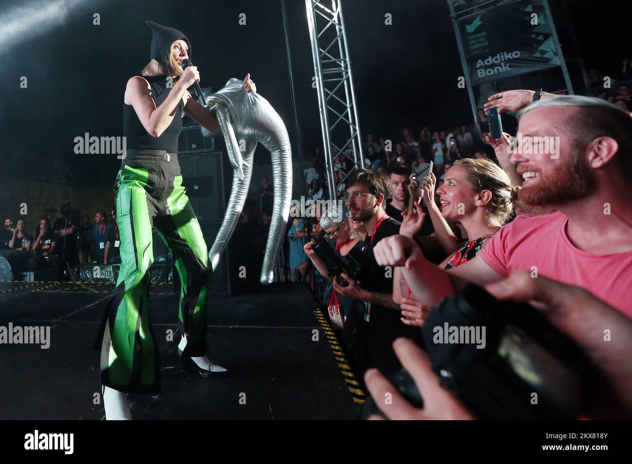 14.08.2018., Sibenik, Croatia - Róisín Murphy, eccentric British dance ...