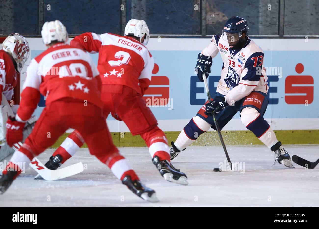 09.09.2018., Zagreb Friendly ice hockey matchg between KHL Medvecak