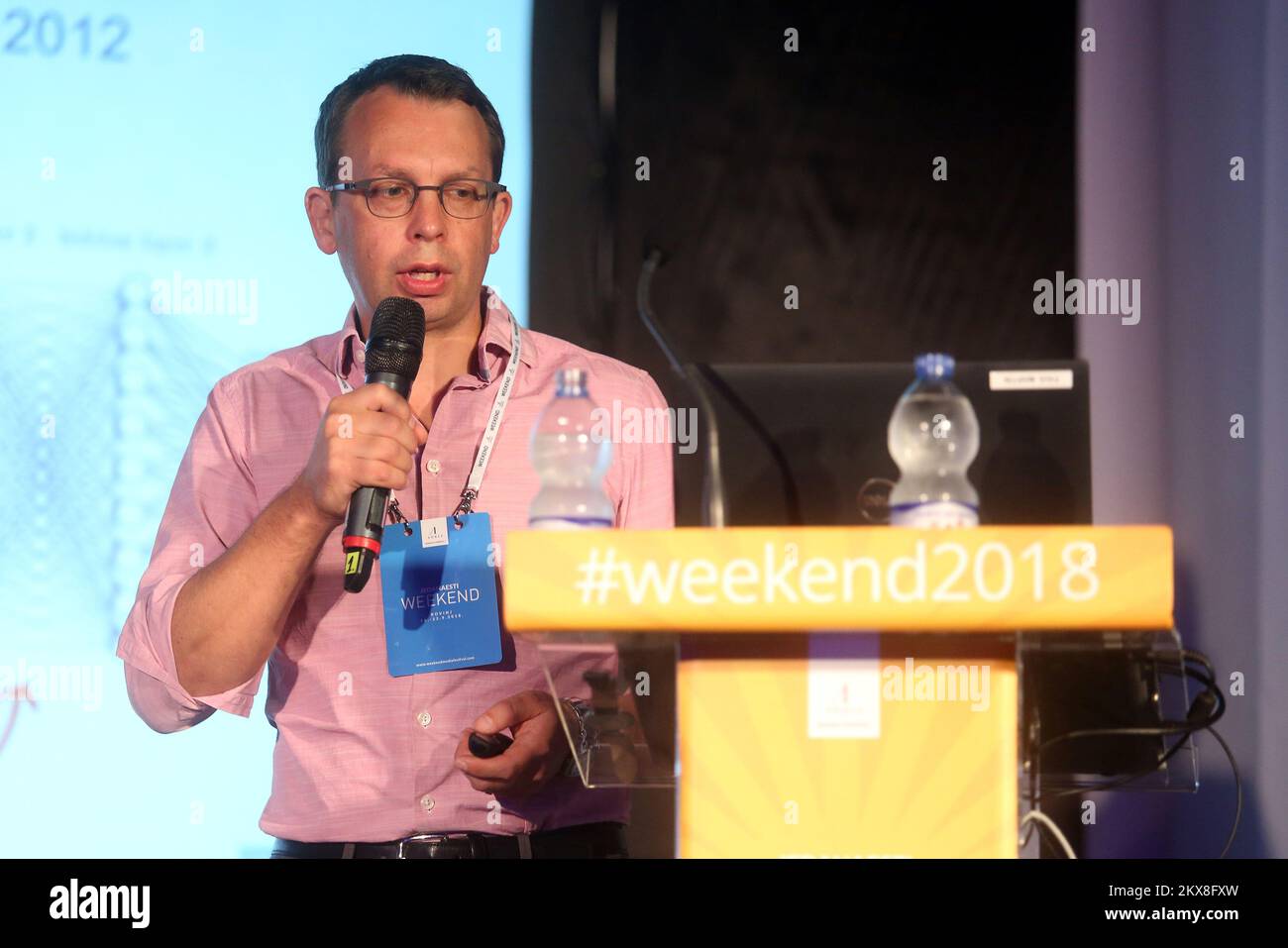 21.09.2018., Rovinj - 11. Weekend Media Festival. Lecture Working with atrificial intelligence in programmatic advertising. Lecturer Paul Martin. Photo: Borna Filic/PIXSELL Stock Photo