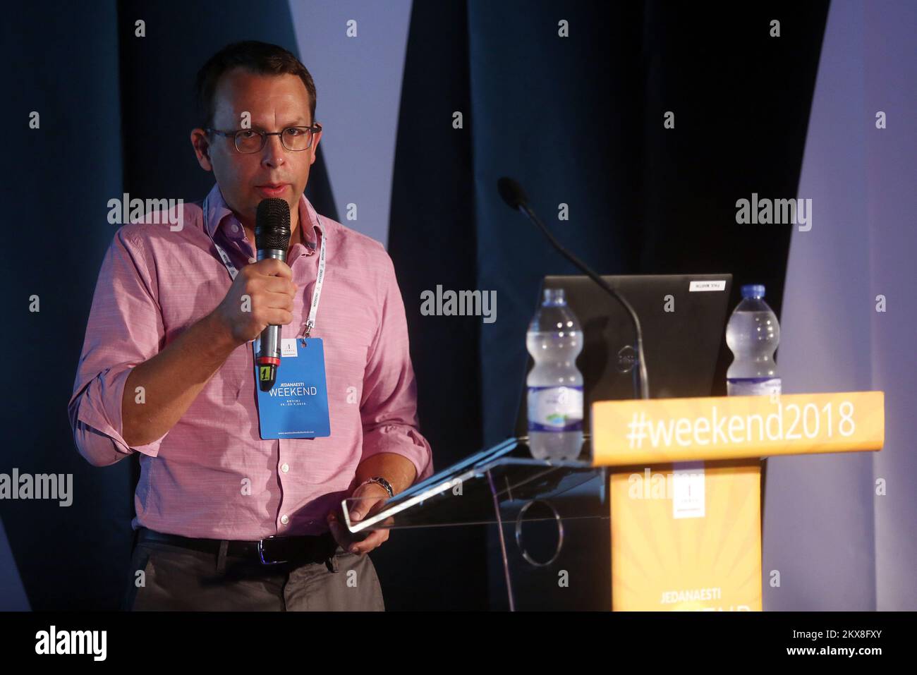21.09.2018., Rovinj - 11. Weekend Media Festival. Lecture Working with atrificial intelligence in programmatic advertising. Lecturer Paul Martin. Photo: Borna Filic/PIXSELL Stock Photo