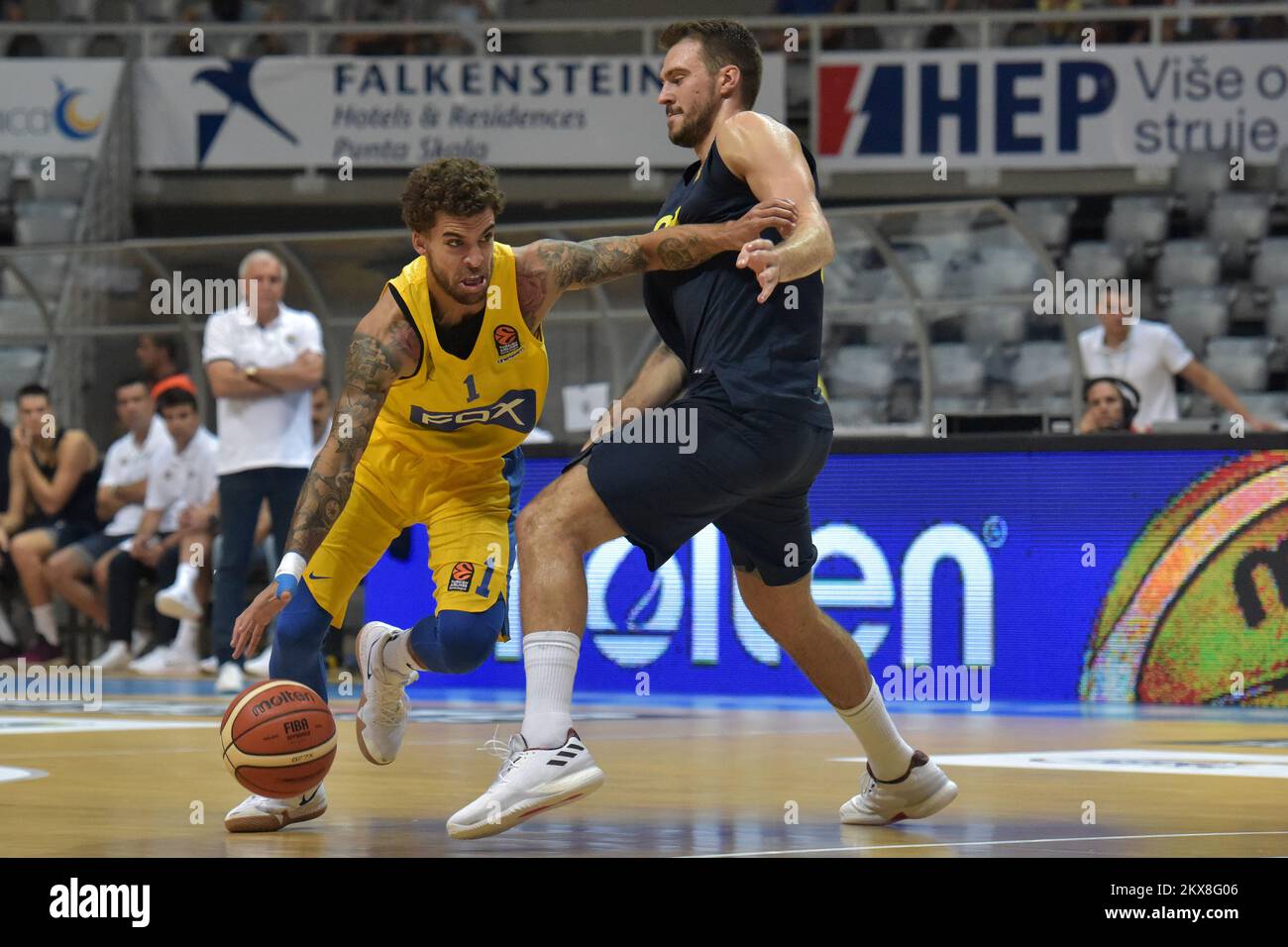 21.09.2018., Zadar, Croatia Zadar Basketball Tournament, Maccabi Tel