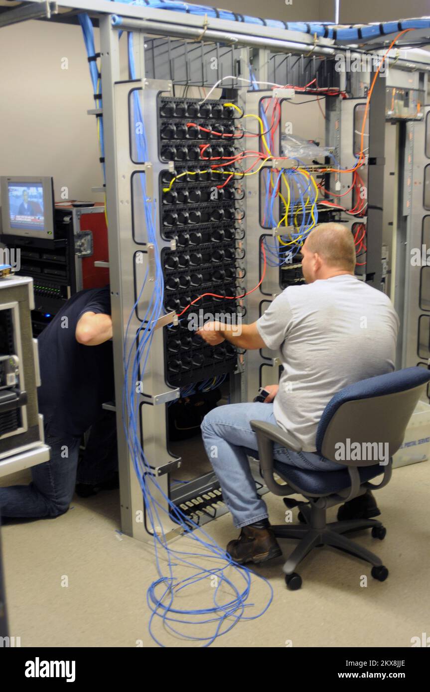 MERS Staff Setting Up Telecommunications at the New Joint Field ...