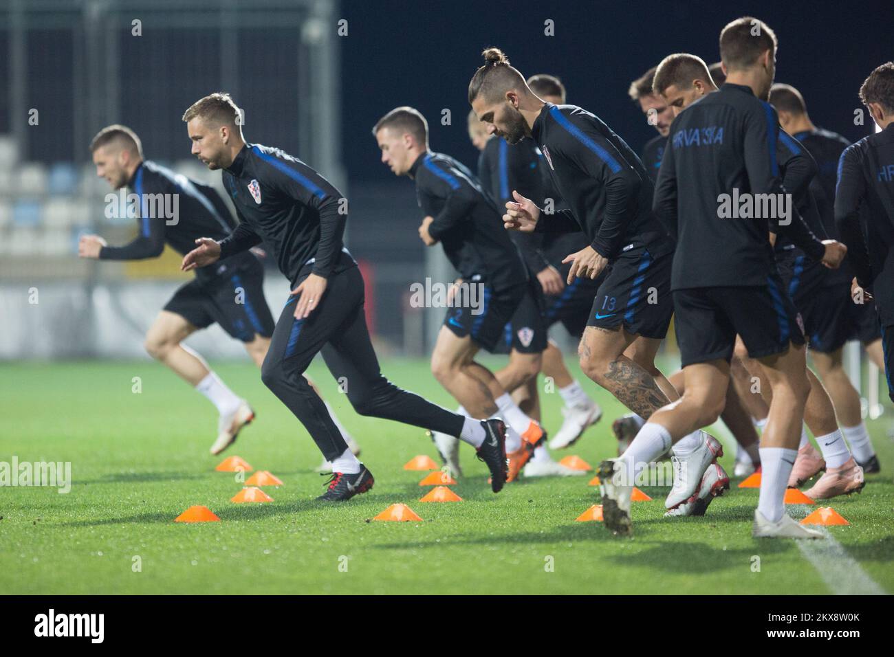 (181014) RIJEKA, October 14, 2018 Training of Croatia national