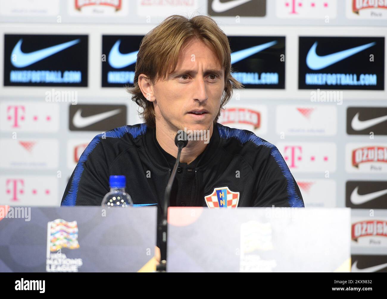 14.11.2018., Zagreb, Croatia - Press conference Croatian football team