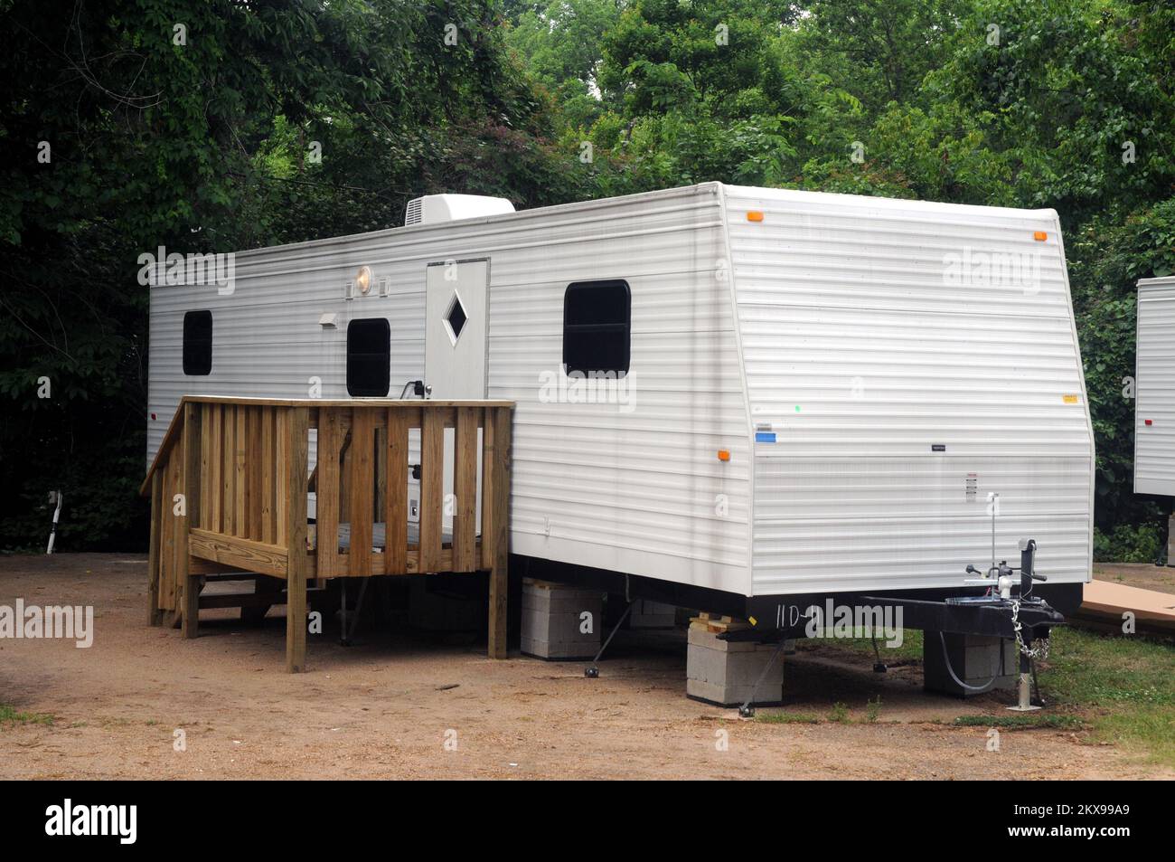 FEMA Temporary Housing Unit in Yazoo City, MS. Mississippi Severe