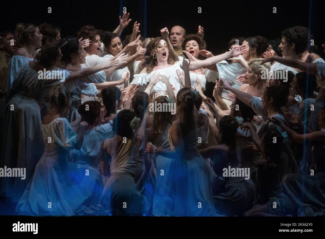 23.11.2018., Croatia, Osijek - Premiere performance of the opera Carmen by Georges Bizet at the Croatian National Theater in Osijek. Photo: Davor Javorovic/PIXSELL Stock Photo