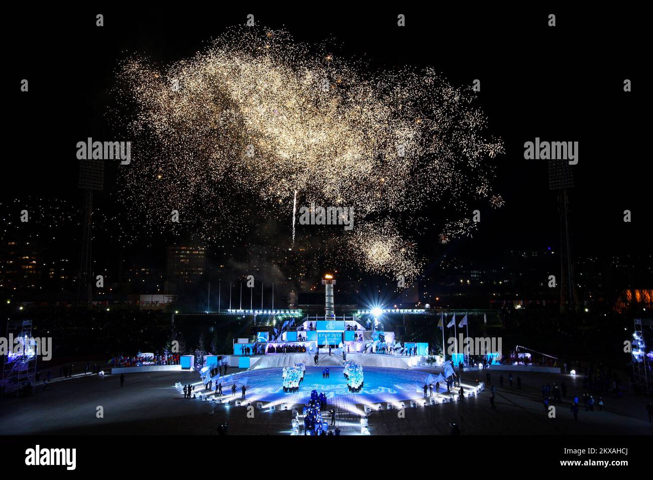 10.02.2019, Sarajevo, Bosnia and Herzegovina - Opening ceremony for The