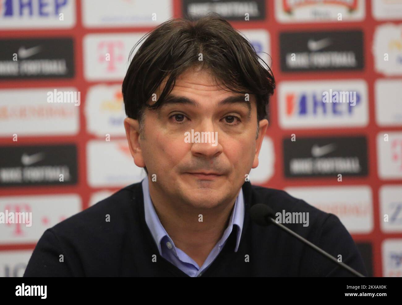 04.03.2019., Croatia, Zagreb - Croatian Football Team Manager Zlatko Dalic has published a list of candidates for the European Qualification EURO 2020 qualifiers against Azerbaijan and Hungary. Photo: Marko Prpic/PIXSELL Stock Photo