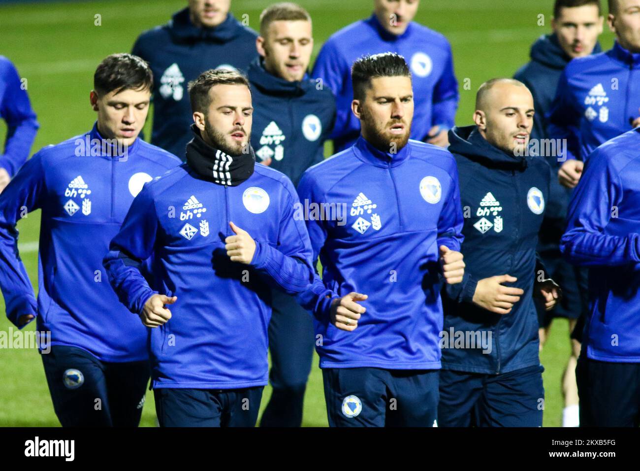 22.03.2019, Sarajevo, Bosnia and Herzegovina Training of Bosnia and