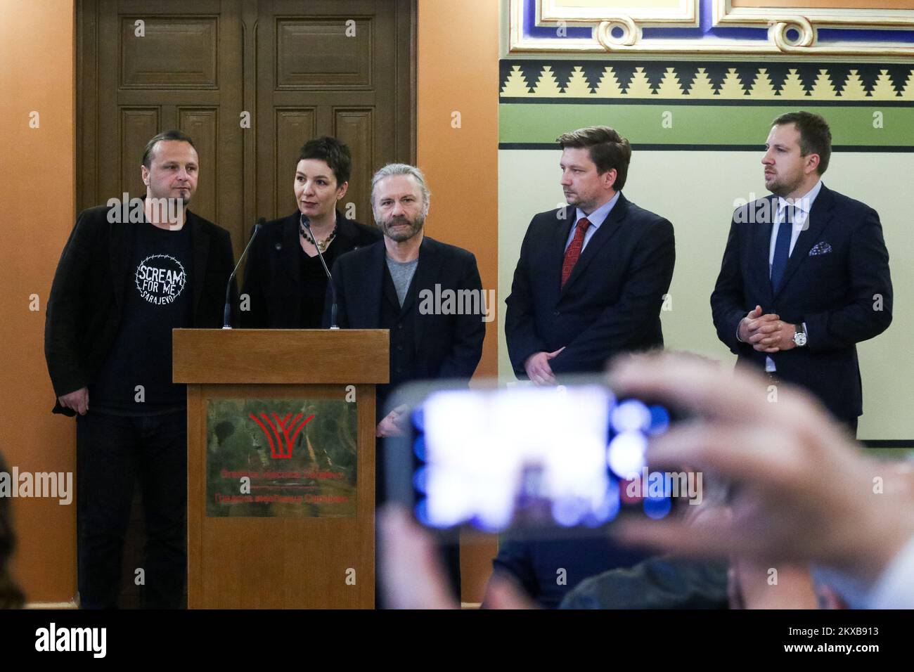 06.04.2019., Sarajevo, Bosnia and Herzegovina - On the initiative of