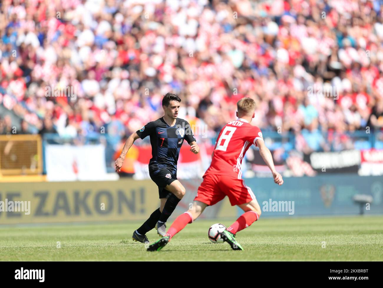 08.06.2019., stadium Gradski vrt, Osijek UEFA Euro 2020 Qualifying
