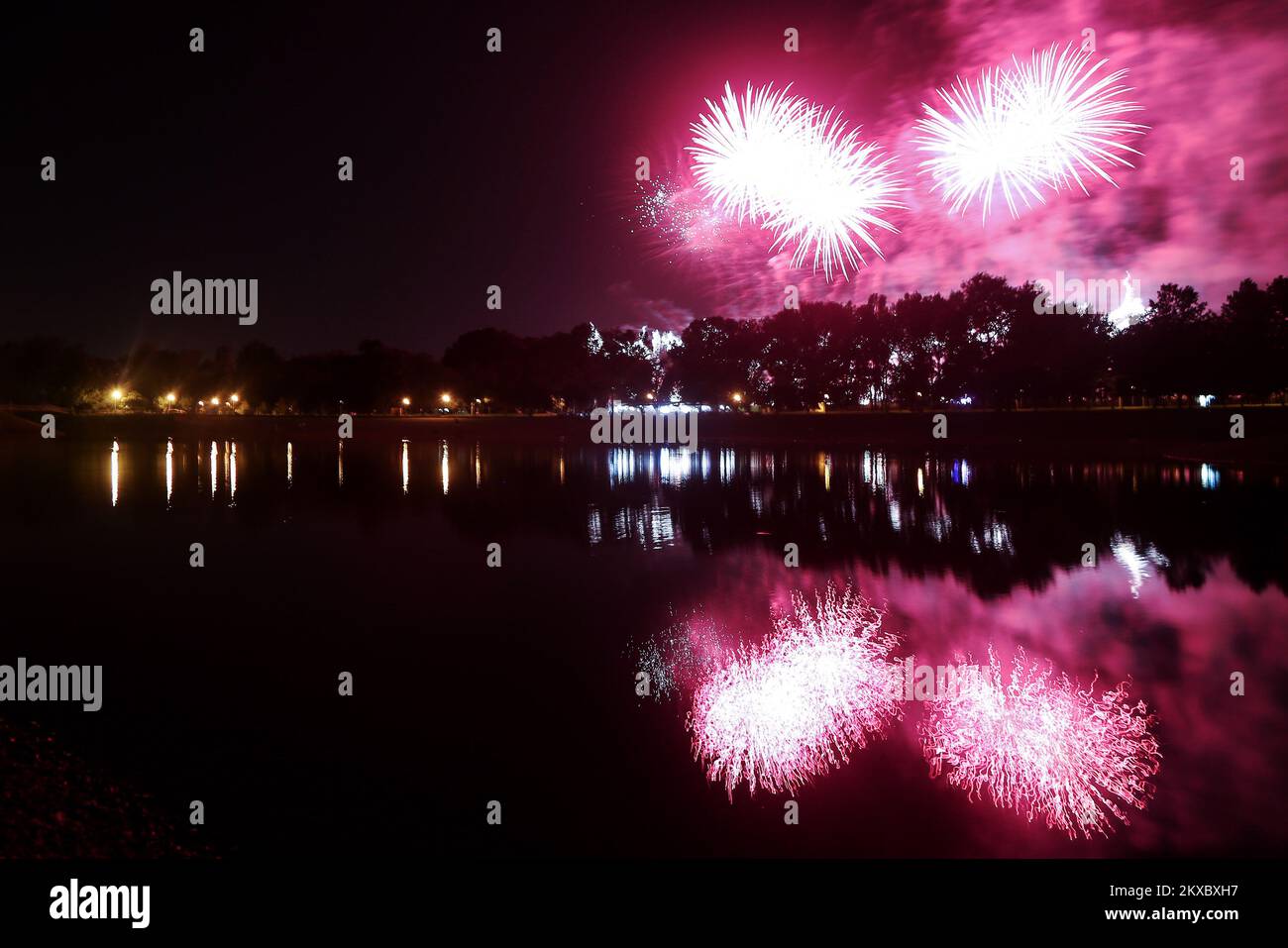 Redated 19.06.2019., Zagreb, Croatia - 9th International Festival of Fireworks ...