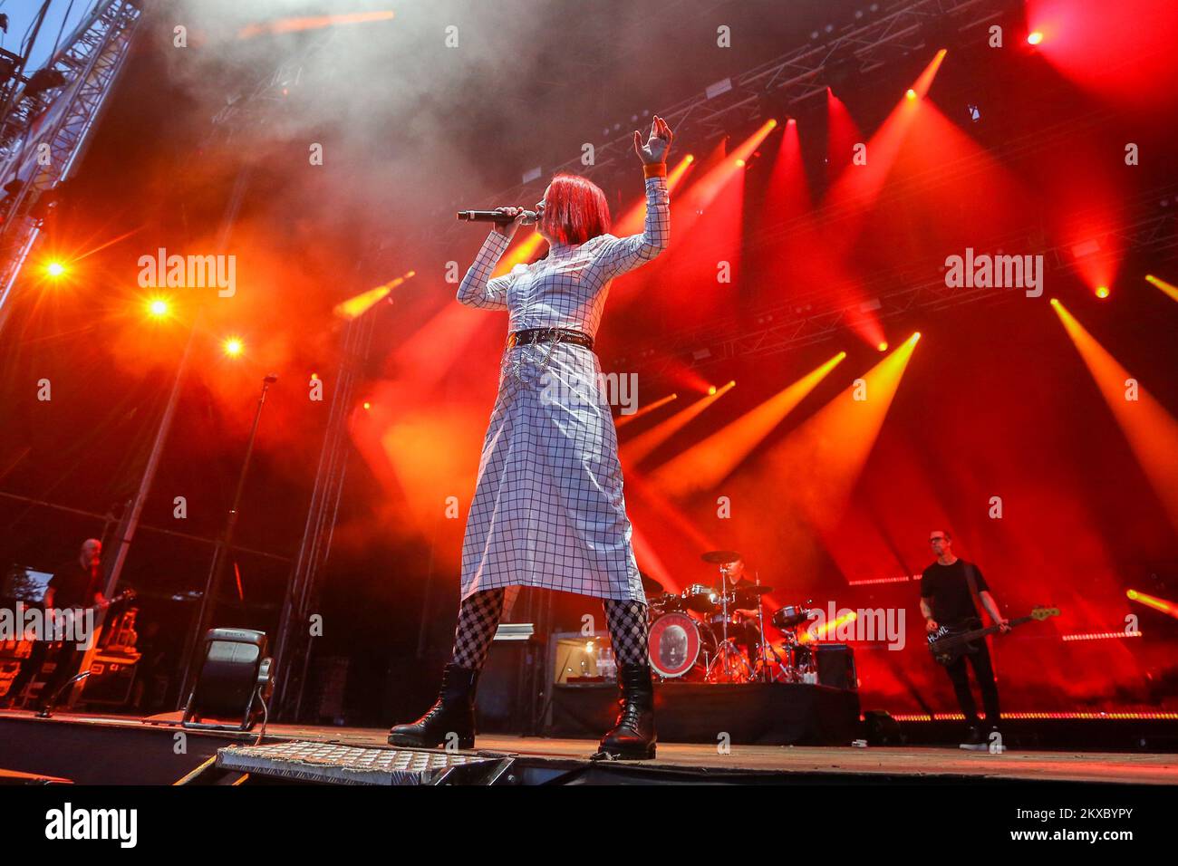 Garbage concert hires stock photography and images Alamy