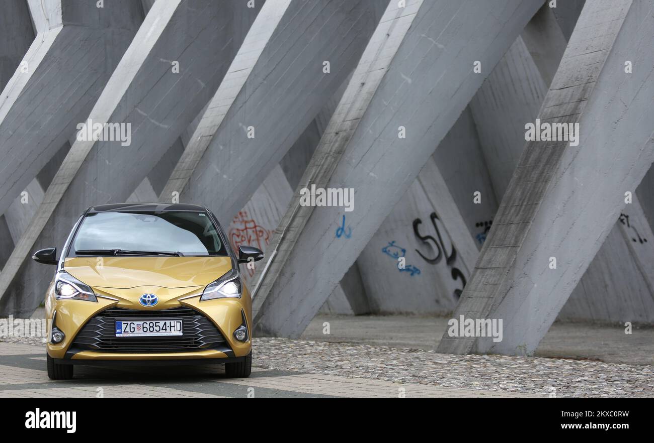 04.04.2019., Zagreb, Croatia Car Toyota Yaris limited. Photo Marko