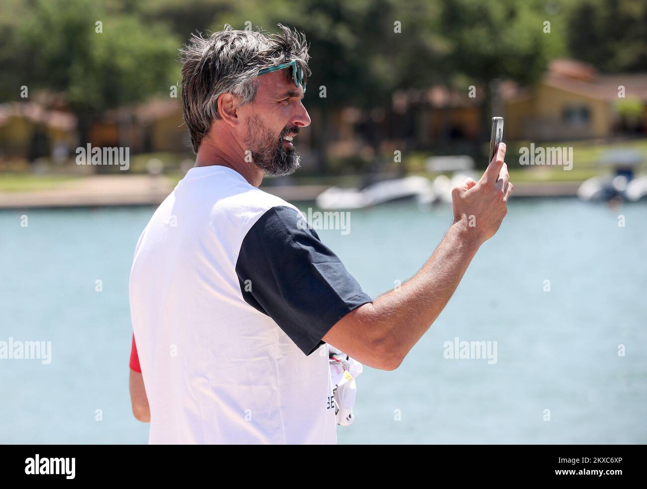Goran ivanisevic and son hi-res stock photography and images - Alamy