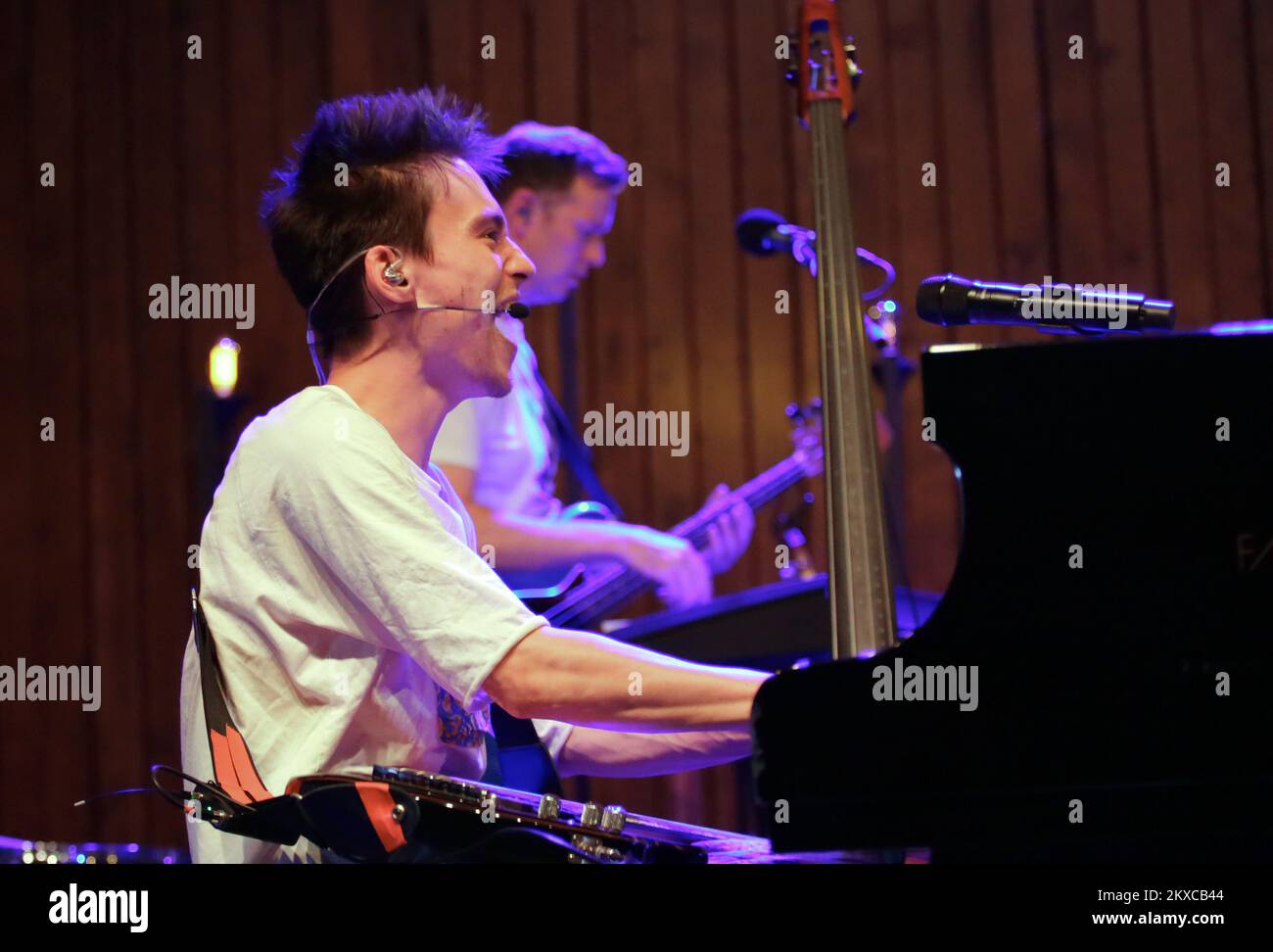 24.07.2019., Croatia, Sibenik-Jacob Collier, a British virtuoso who ...