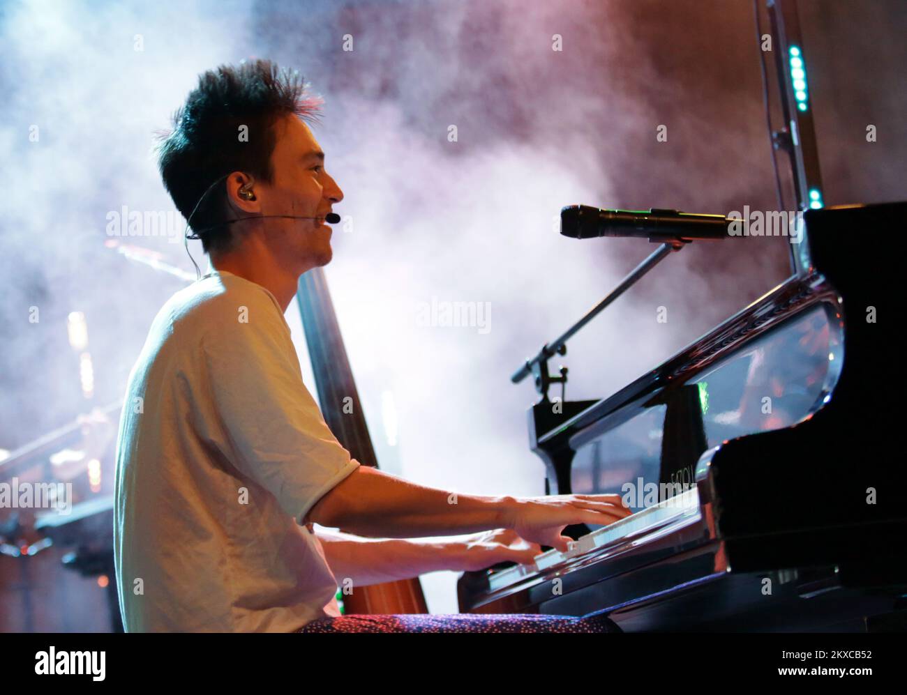 24.07.2019., Croatia, Sibenik-Jacob Collier, a British virtuoso who ...