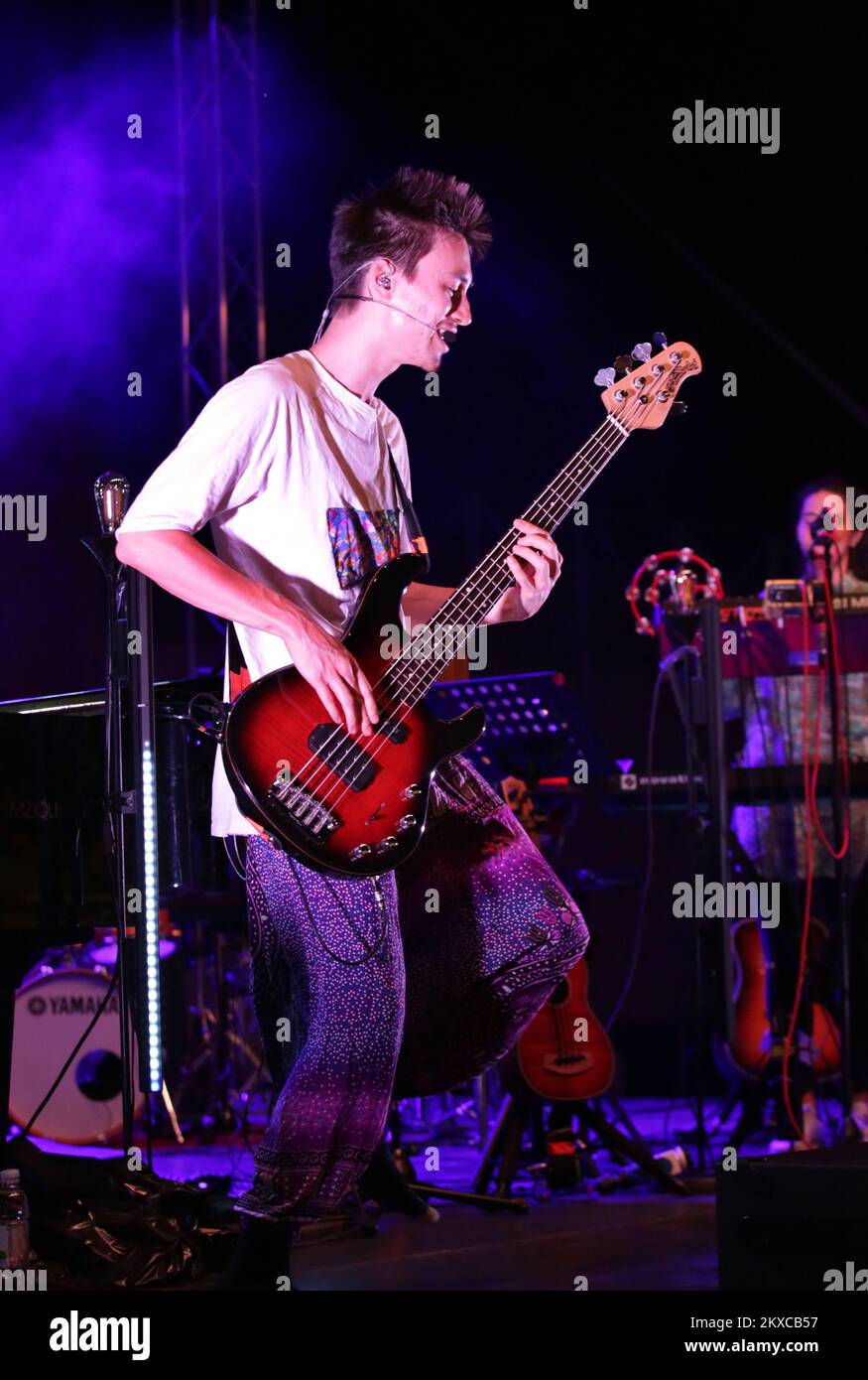 24.07.2019., Croatia, Sibenik-Jacob Collier, a British virtuoso who ...