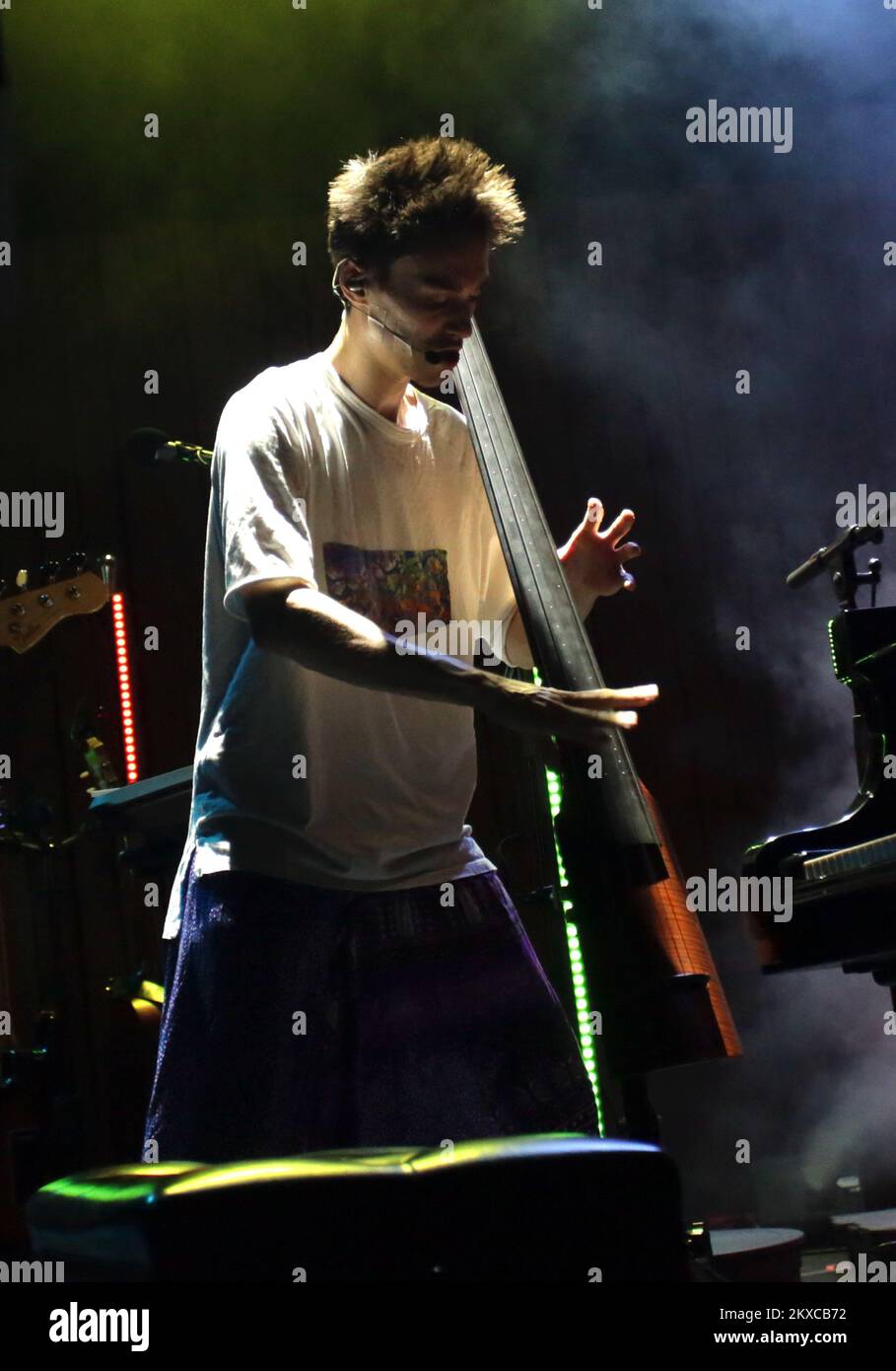 24.07.2019., Croatia, Sibenik-Jacob Collier, a British virtuoso who ...
