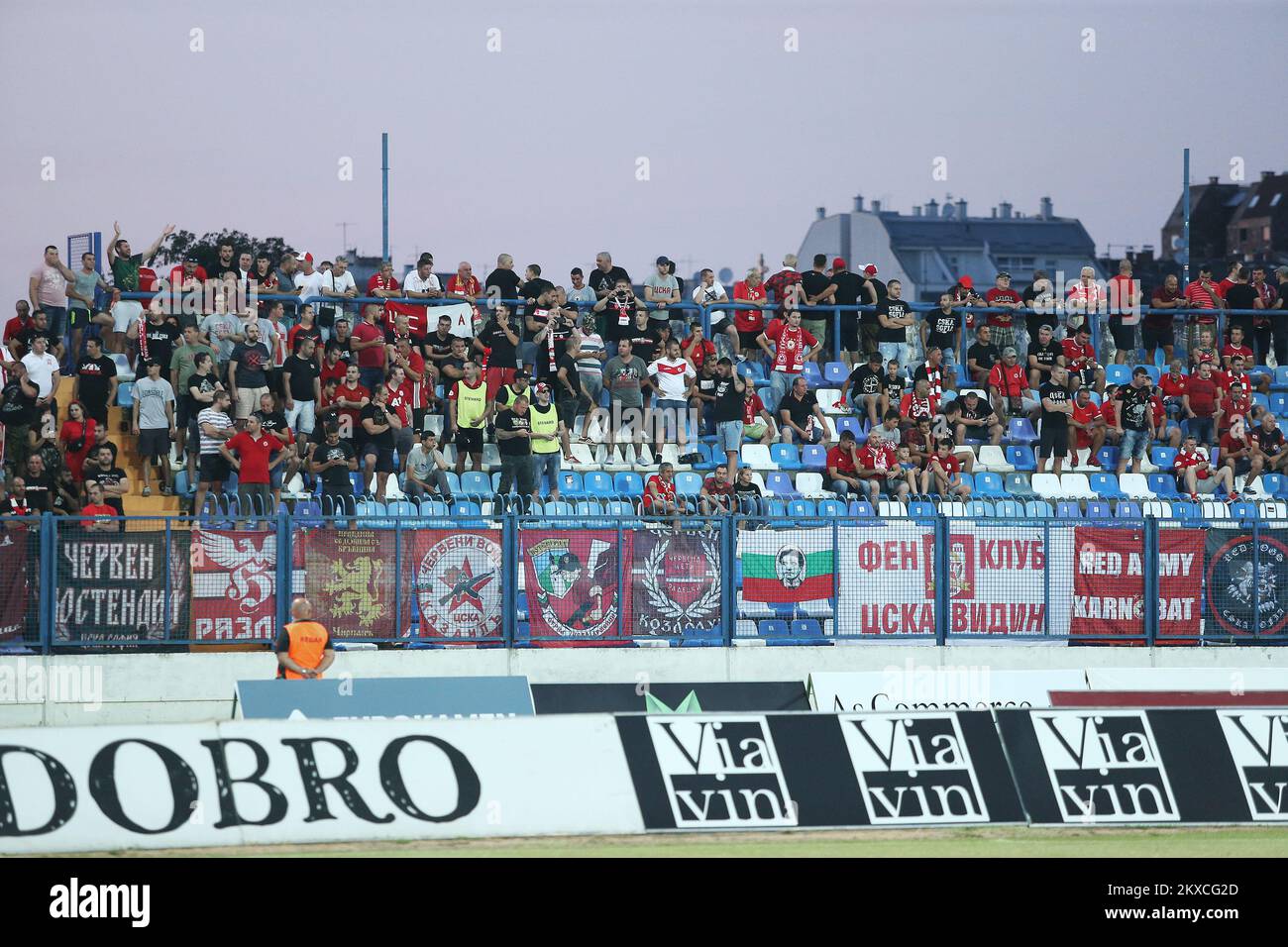 01.08.2019., Osijek, Croatia - 2nd leg of Second Qualifying round of UEFA Europa League between NK Osijek and CSKA Sofia at Gradski vrt Stadium. Photo: Davor Javorovic/PIXSELL Stock Photo