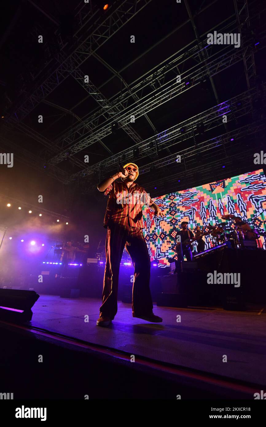 28.08.2019., Pula, Croatia - U.S singer and rapper Anderson .Paak ...