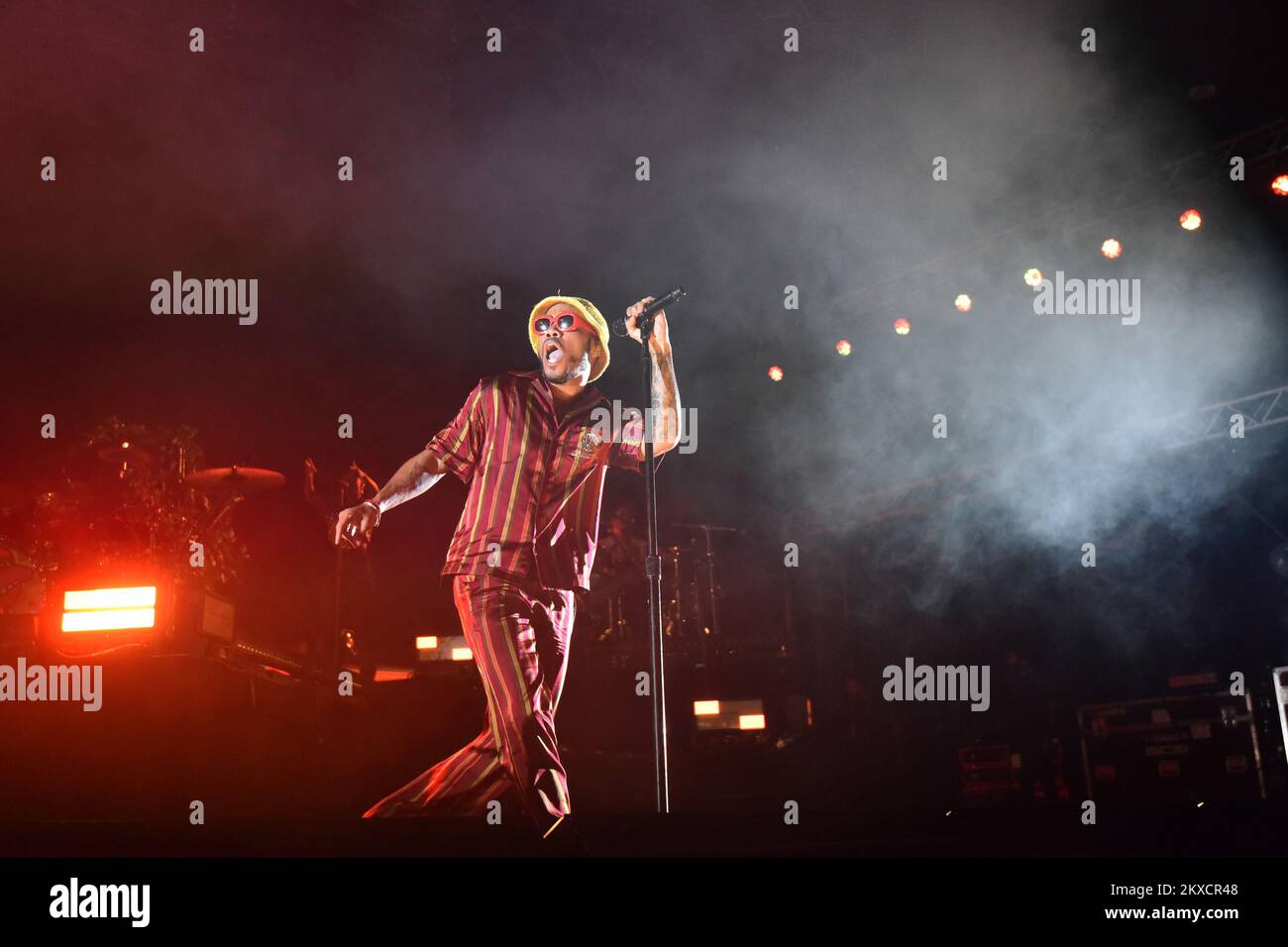 28.08.2019., Pula, Croatia - U.S singer and rapper Anderson .Paak ...