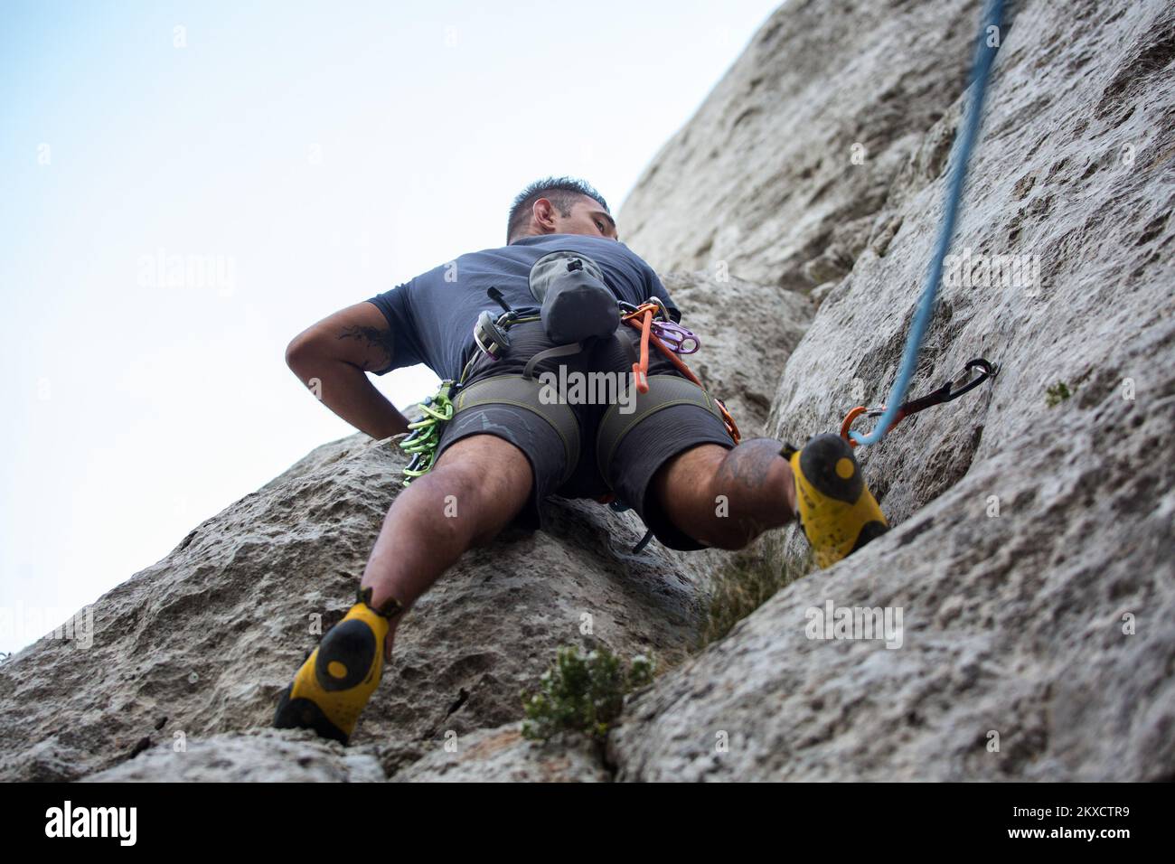 2.9.2019.., Hahlic- Sport climbing, a competitive sport in which 