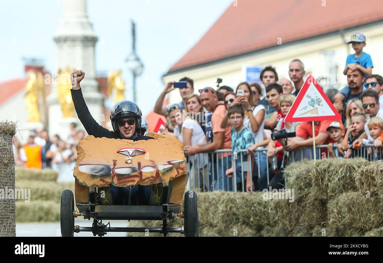 14.09.2019., Zagreb - Red Bull Soapbox race held in Zagreb city centre ...