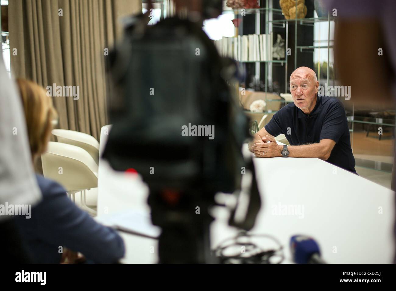 19.09.2019., Rovinj, Croatia - 12th Weekend media festival. Masterclass: 'How to Run Luxury Brands' at Hotel Park. Jean Claude Biver. Photo: Borna Filic/PIXSELL Stock Photo