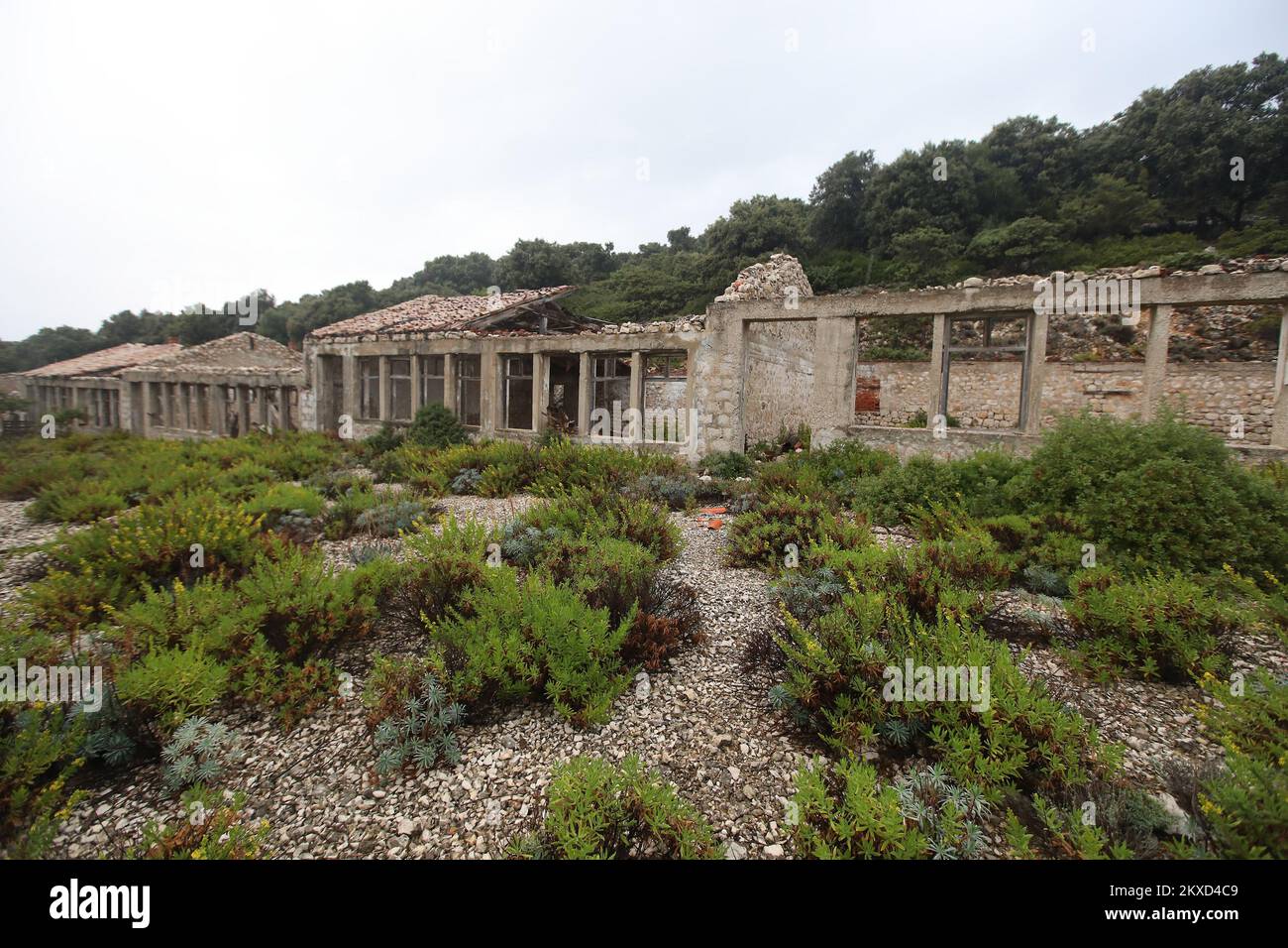 29.09.2019., Croatia, Sveti Grgur- Sveti Grgur, Saint Gregory, is an ...