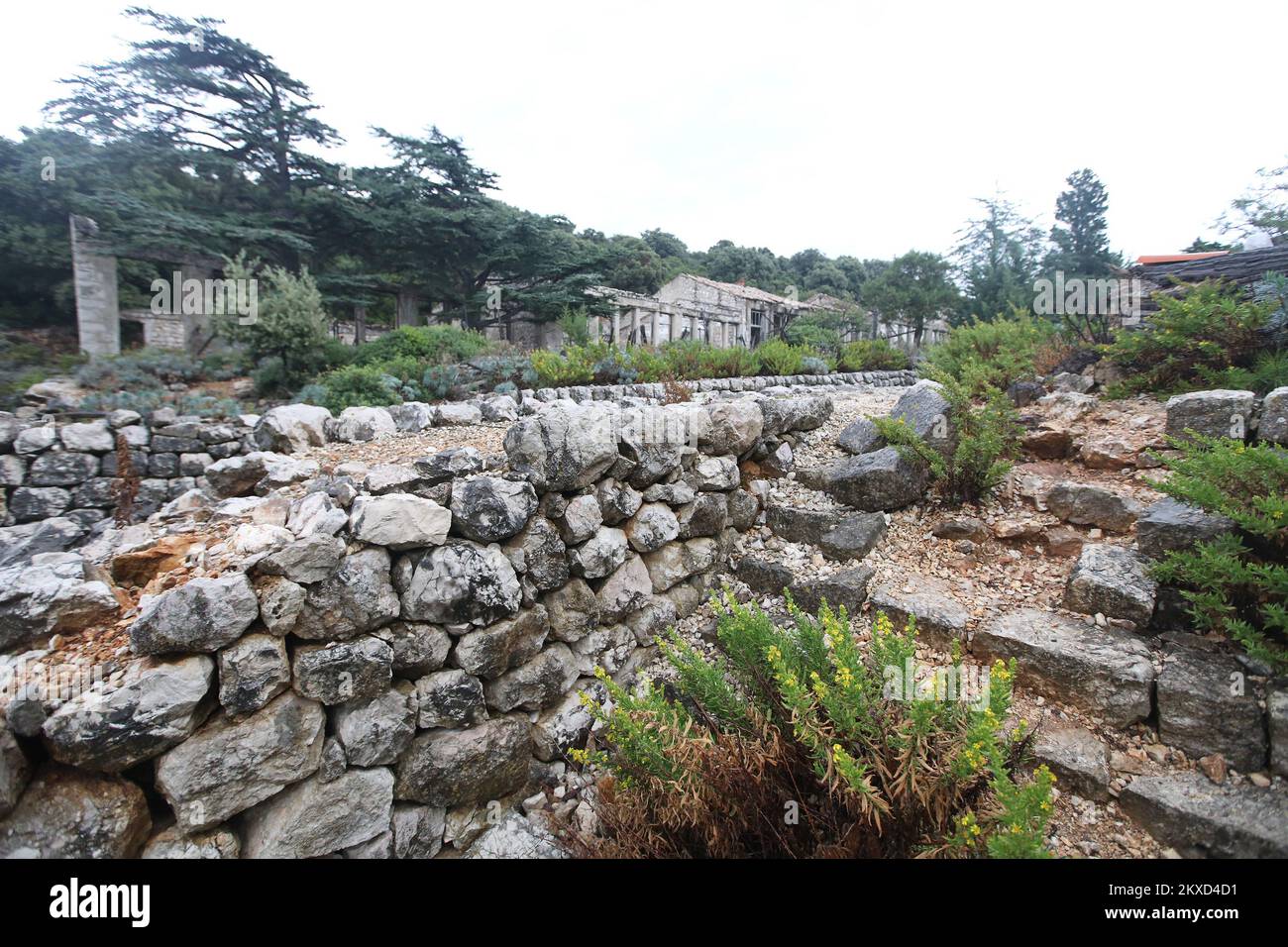 29.09.2019., Croatia, Sveti Grgur- Sveti Grgur, Saint Gregory, is an ...