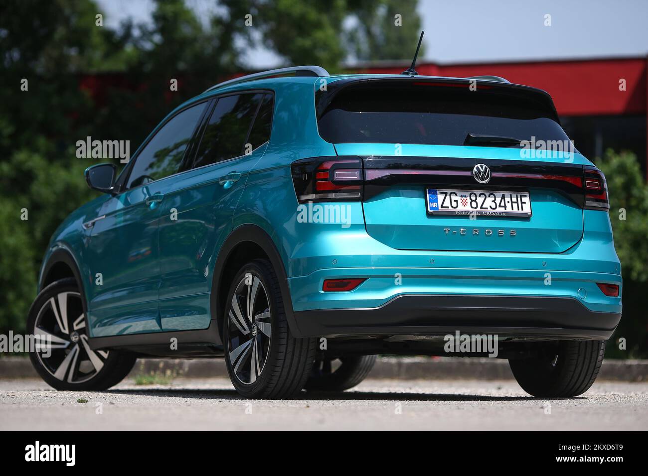 11 06 2019 zagreb croatia vw t cross 1 0 tsi photo igor soban