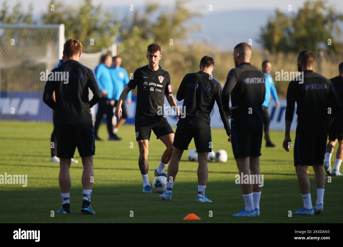 08.10.2019,Omis - Croatian national team hold second training session ahead of qualifying match for EP against Hungary. Ivan Perisic Croatia, Omis Photo: Ivo Cagalj/PIXSELL  Stock Photo