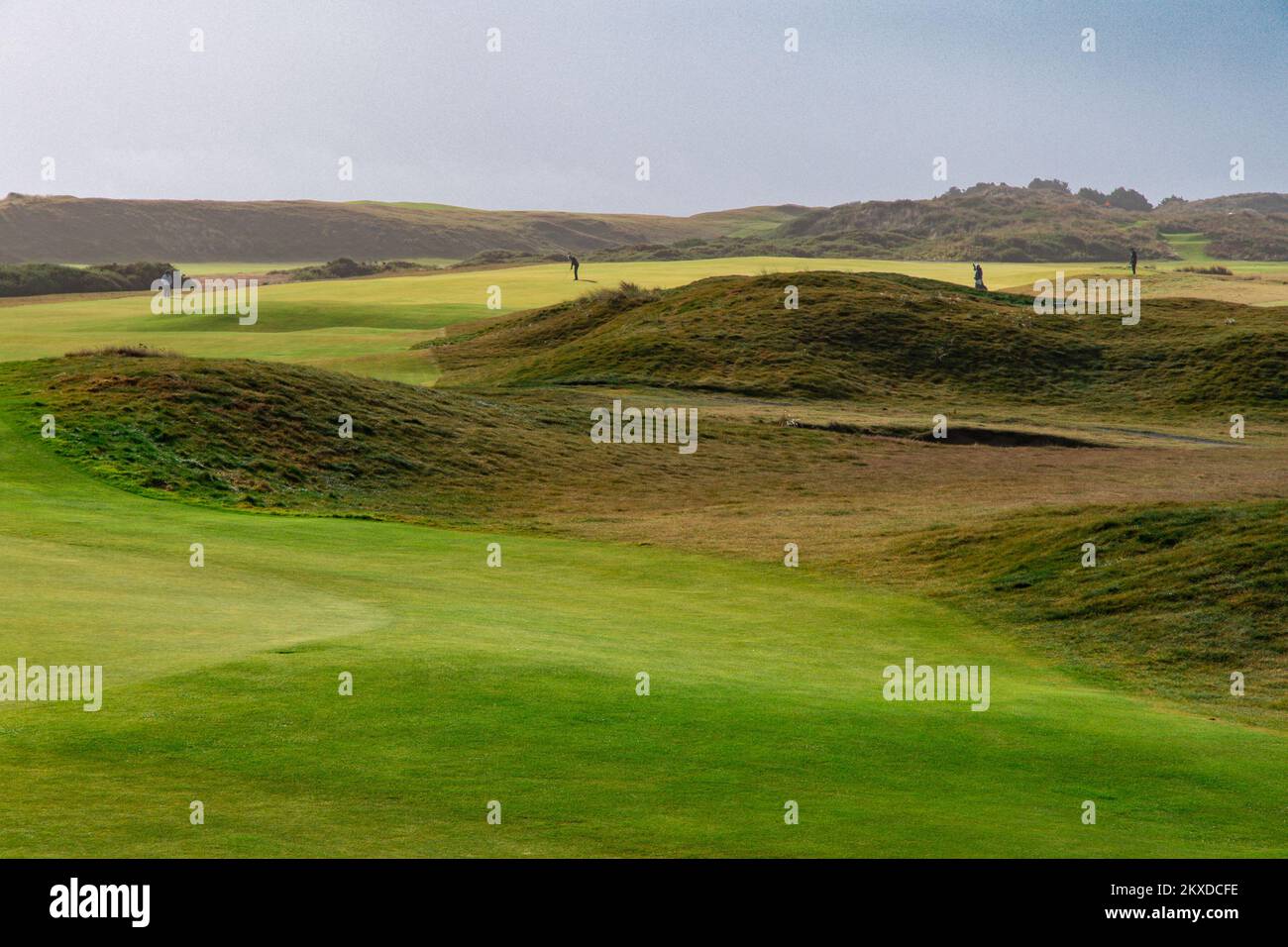 Bandon Dunes Golf Resort in Southern Oregon Stock Photo Alamy