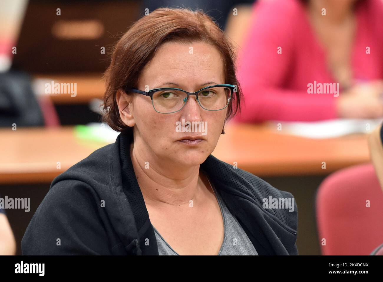15 10 2019 croatia varazdin the trial of smiljana srnec for the