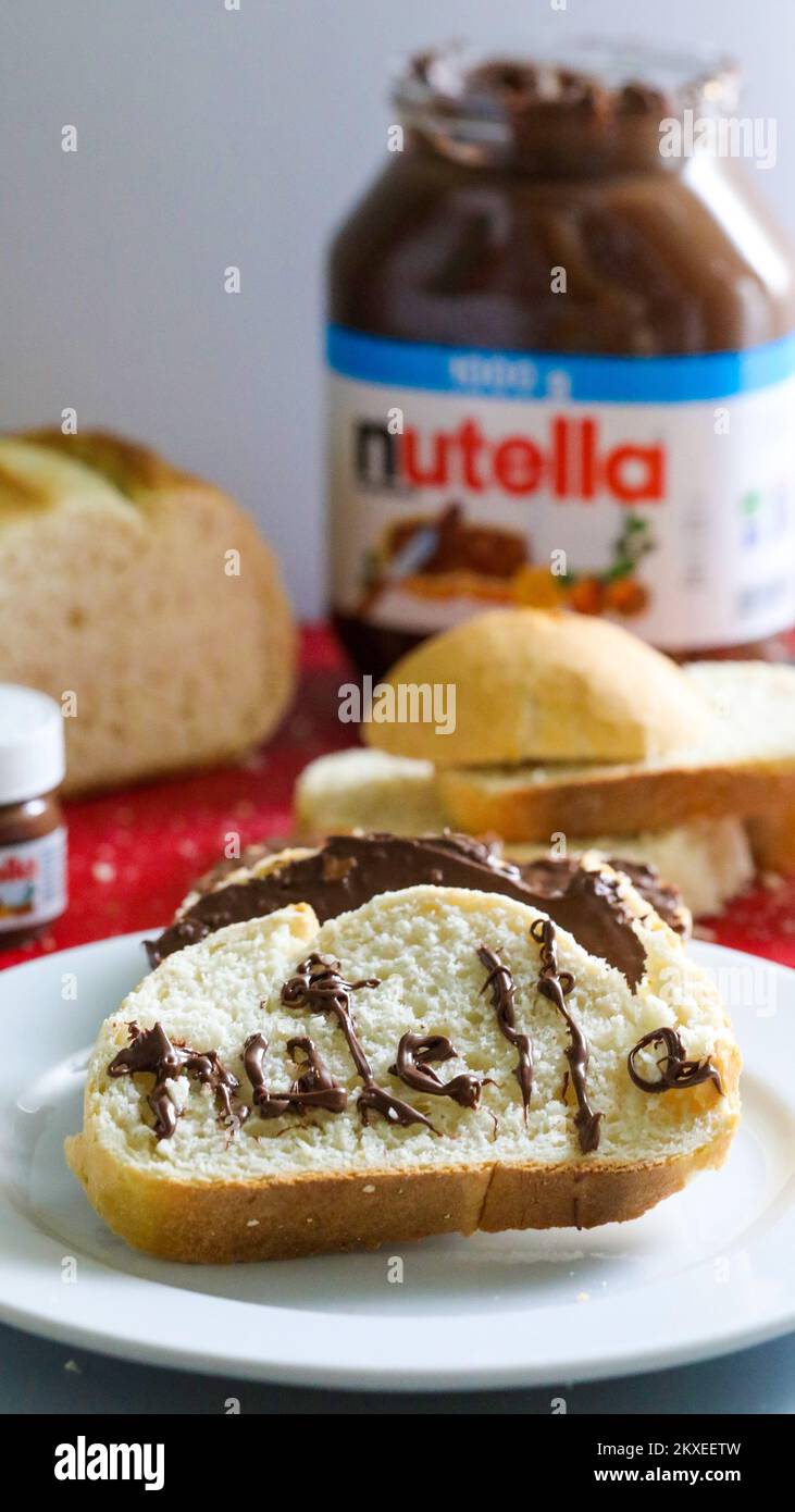 05.02.2020., Zagreb ,Croatia Nutella, The Original Hazelnut Spread is