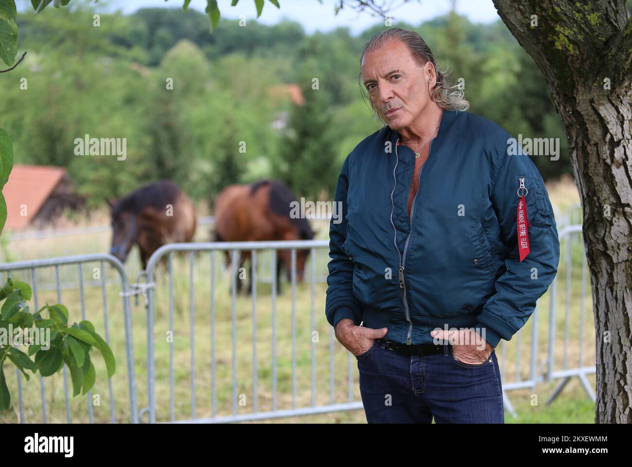 13.06.2018., Dugo Selo, Croatia - American actor Armand Anthony Assante on the set of the film 'The Match' by director Jakov Sedlar, based on a true event that took place on April 20, 1944, on Hitler's birthday, in Budapest. Photo: Matija Habljak/PIXSELL Stock Photo