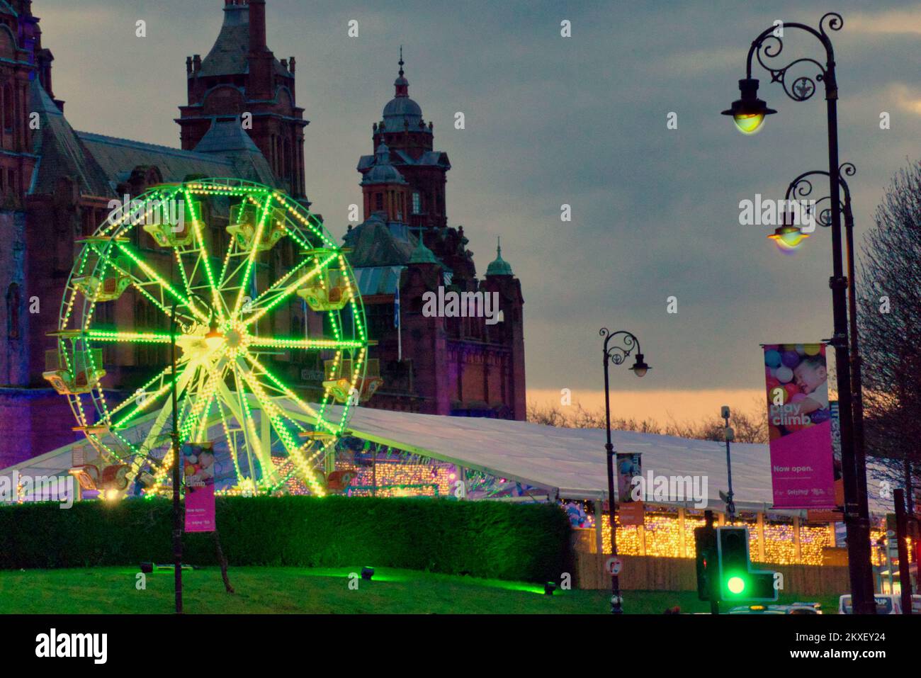 Glasgow, Scotland, UK 30th November, 2022. Elfingrove at the