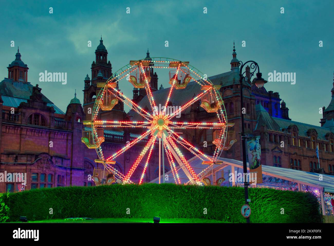 Glasgow, Scotland, UK 30th November, 2022. Elfingrove at the