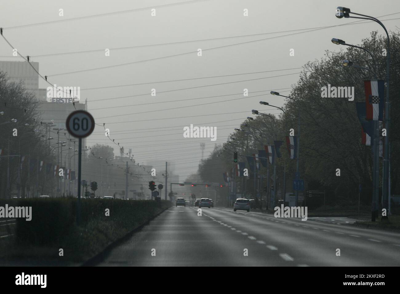 27.03.2020., Zagreb, Croatia Swiss site IQ Air, which compares air