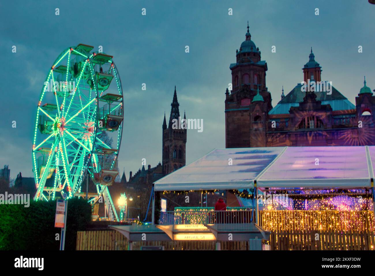 Glasgow, Scotland, UK 30th November, 2022. Elfingrove at the