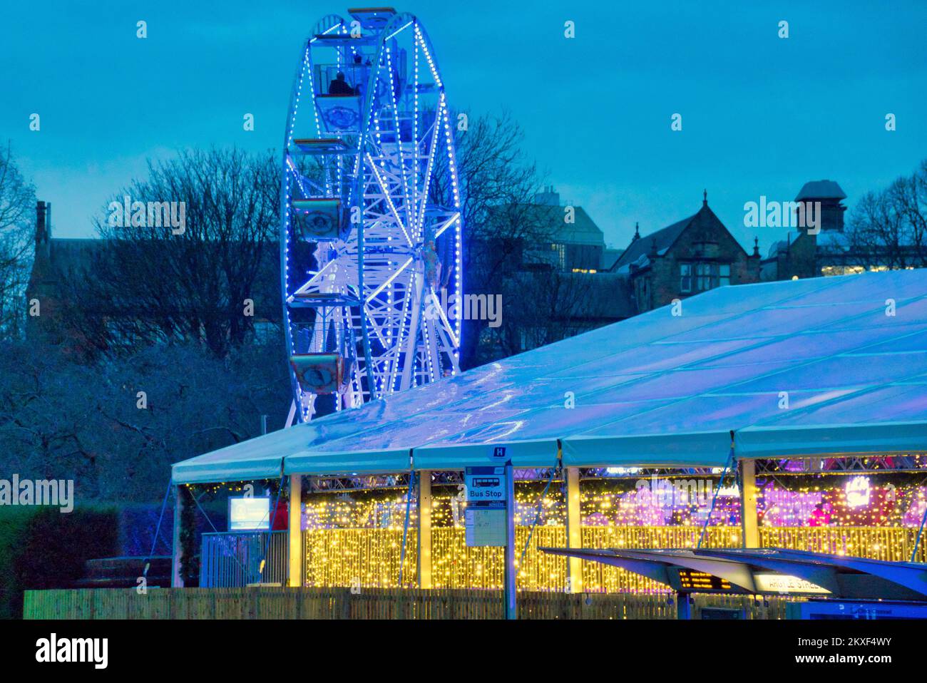 Glasgow, Scotland, UK 30th November, 2022. Elfingrove at the