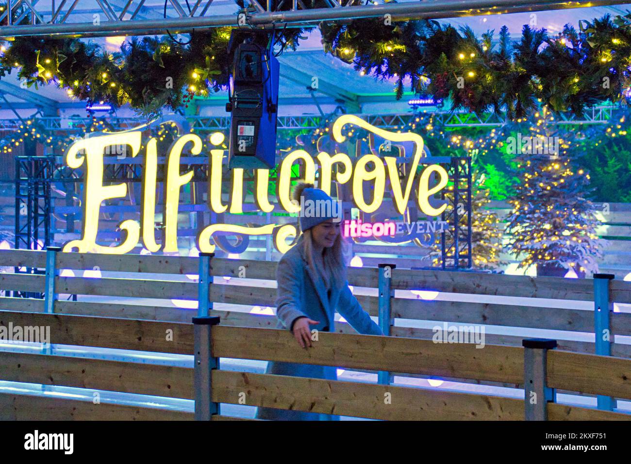 Glasgow, Scotland, UK 30th November, 2022. Elfingrove at the