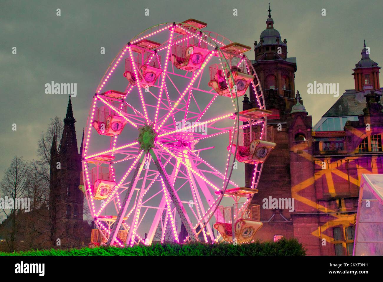 Glasgow, Scotland, UK 30th November, 2022. Elfingrove at the