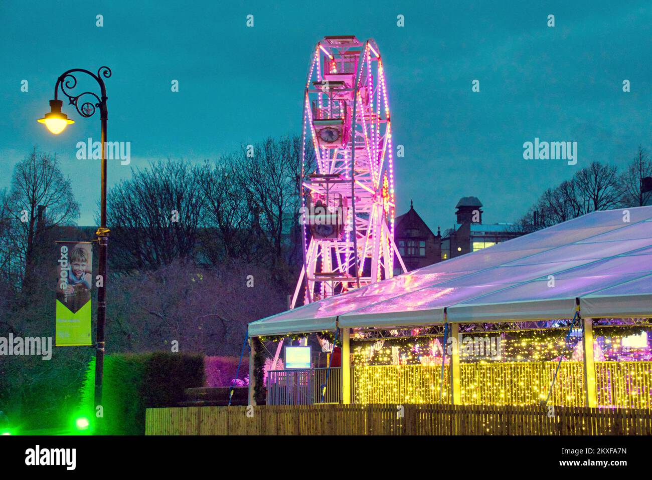 Glasgow, Scotland, UK 30th November, 2022. Elfingrove at the