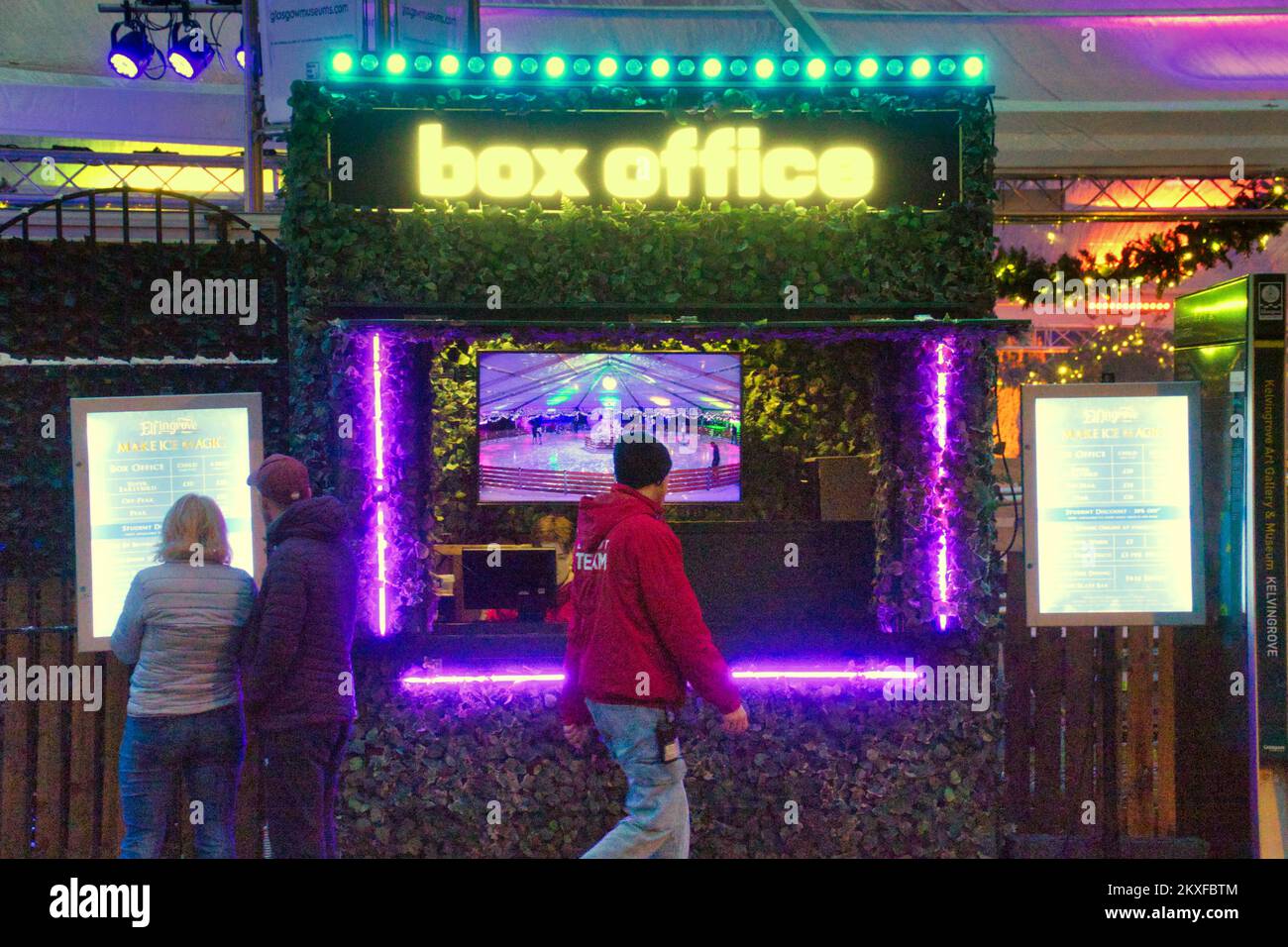 Glasgow, Scotland, UK 30th November, 2022. Elfingrove at the