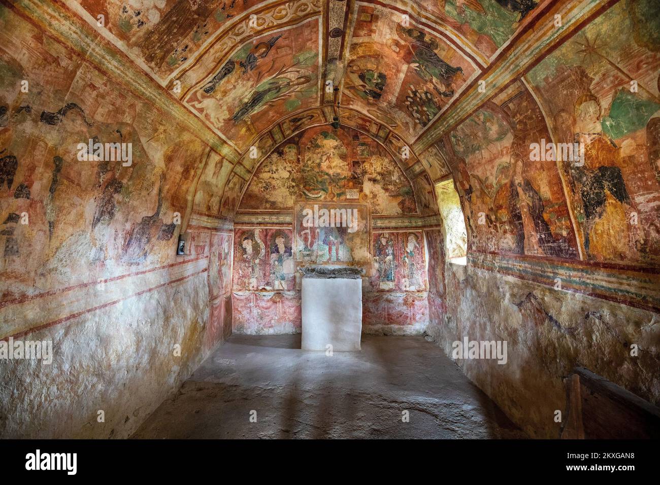 13.06.2020., Draguc, Croatia - The small Istrian town of Draguc is ...