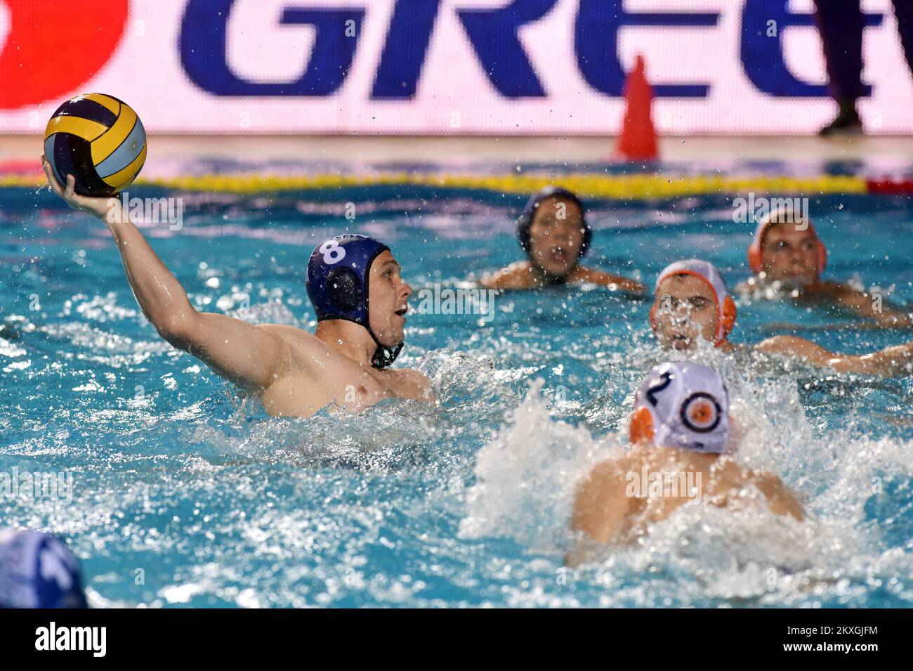 Danil Merkulov of VK Jug during the second semifinal match of the