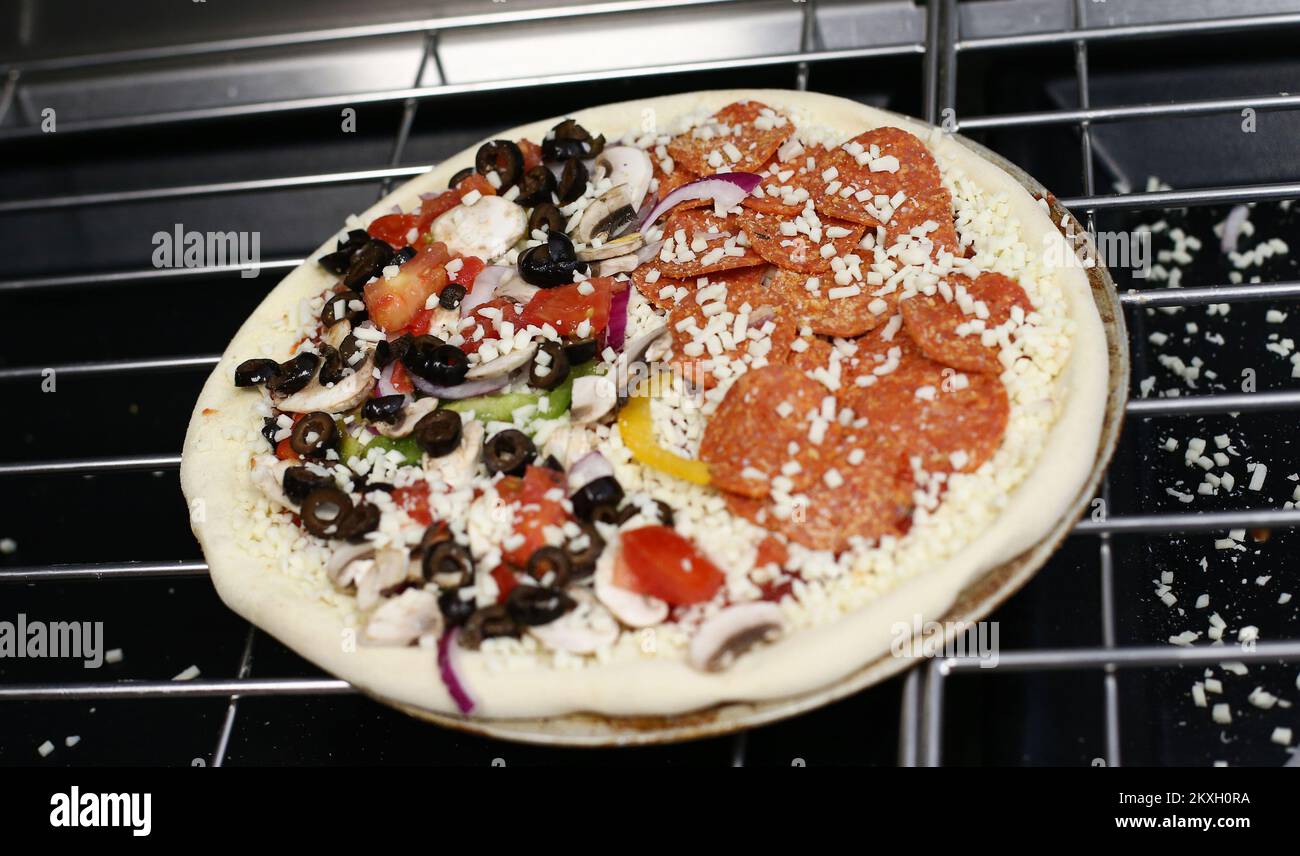 The first Domino's Pizza store in Croatia has opened in downtown Zagreb