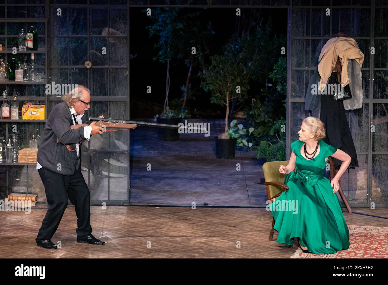 Performance of the play "Who's Afraid of Virginia Wolf" by Ulysses